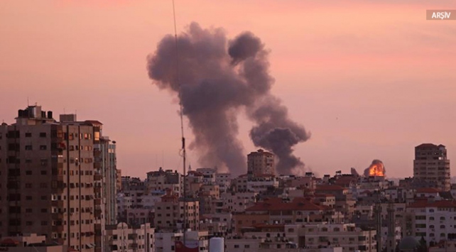 İsrail Gazze'de Hamas'a ait bir hedefi vurdu