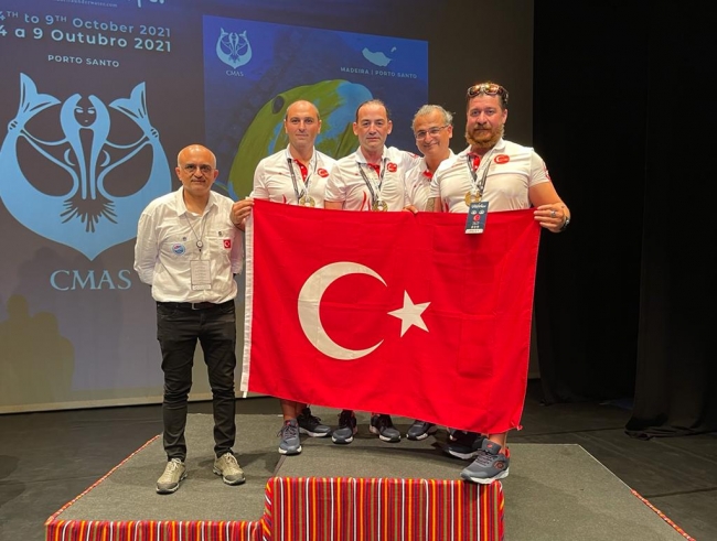 Sualtı Fotoğraf Milli Takımı'ndan dünya şampiyonluğu