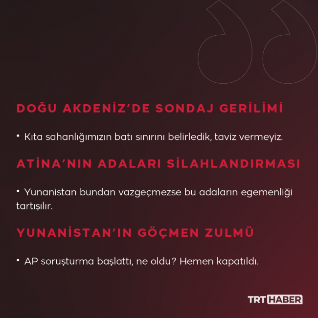 Dışişleri Bakanı Çavuşoğlu: Türk Mukavemet Teşkilatı, KKTC'nin Kuvayımilliye'sidir