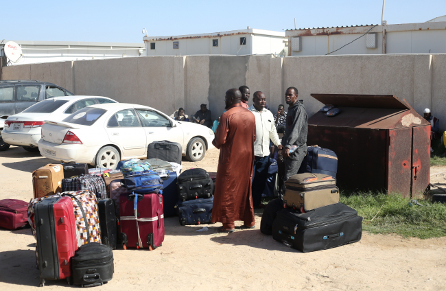Libya'da 91 düzensiz göçmen ülkelerine gönderildi