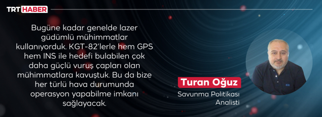 KGK-82 atışı: Türkiye önemli bir ara boşluğu doldurdu