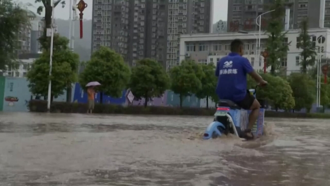 Çin'de son yılların en büyük sel felaketi