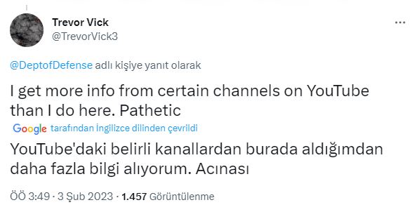 ABD'li halktan "Çin balonu" eleştirisi
