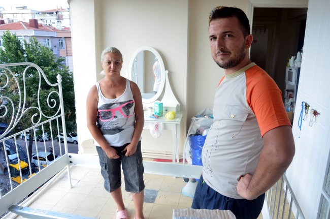 Bina yıkıldı, dairenin duvarının olmadığı anlaşıldı