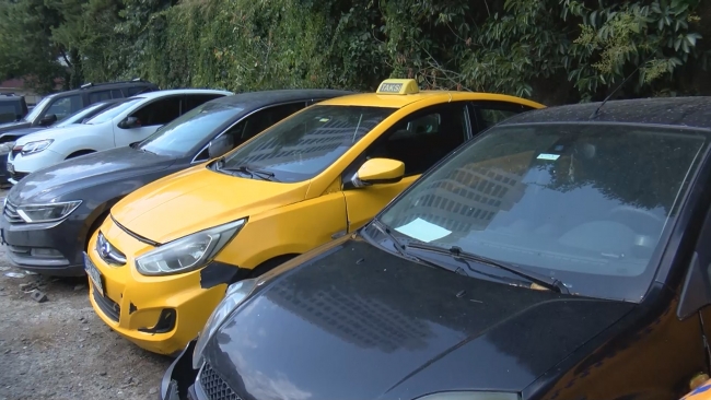 Polis denetimleri artınca yediemin otoparkları taksilerle doldu