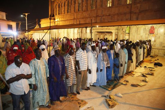Senegal'de Mevlit Kandili kutlaması