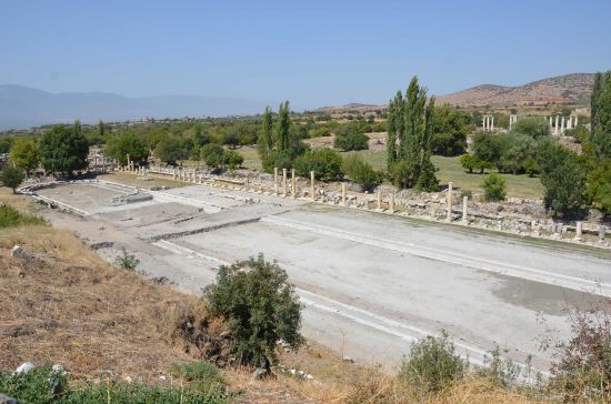 Afrodisias'ın dev havuzu gün yüzüne çıkıyor