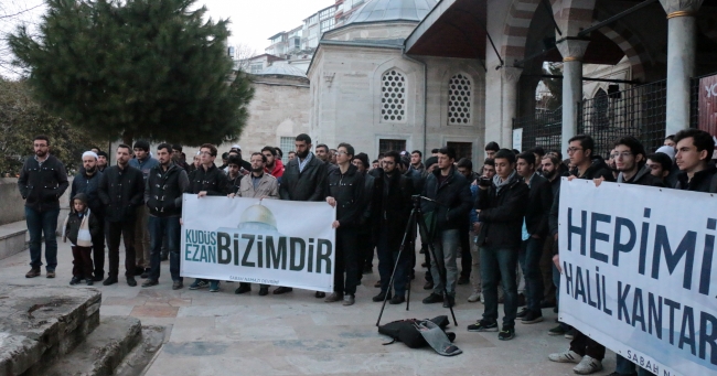İsrail'in 'ezan yasağı'na Ankara ve İstanbul'dan protesto