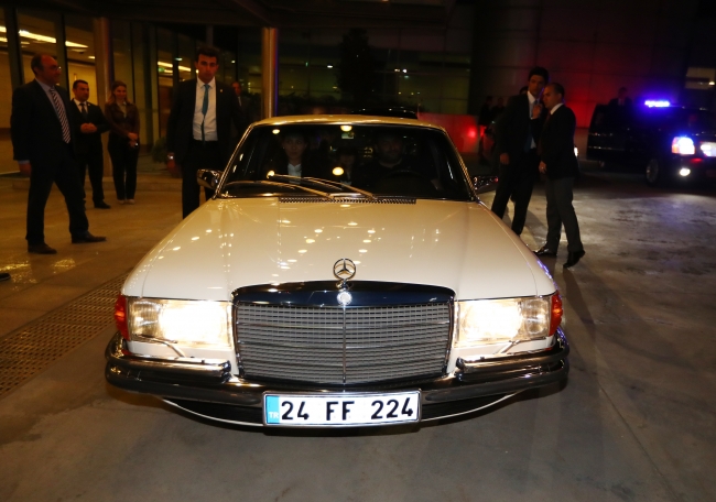 Başbakan Yıldırım'ın klasik otomobil ilgisi