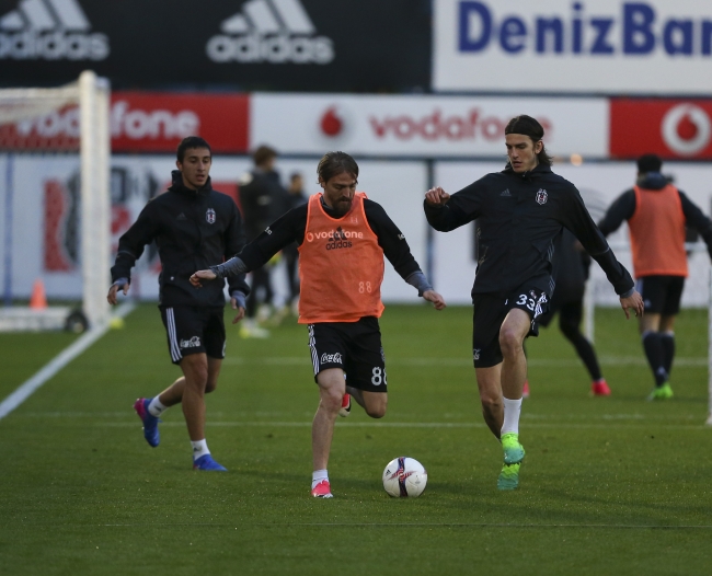 Beşiktaş'ta Lyon hazırlığı devam ediyor