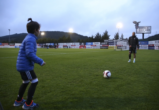 Beşiktaş'ta Lyon hazırlığı devam ediyor