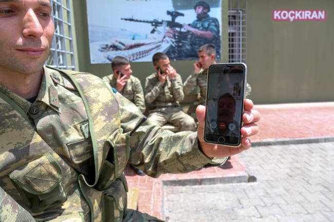 Mehmetçik'ten duygulandıran mesaj