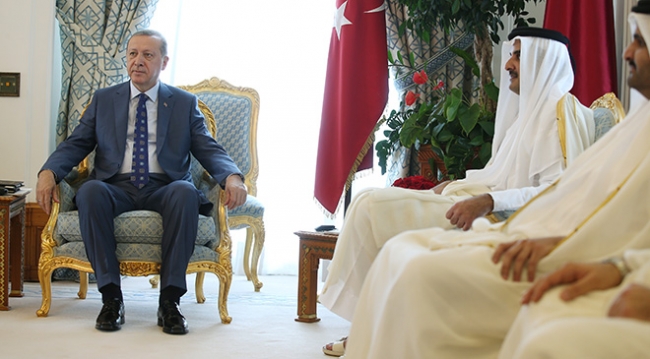 Cumhurbaşkanı Erdoğan, Katar'da