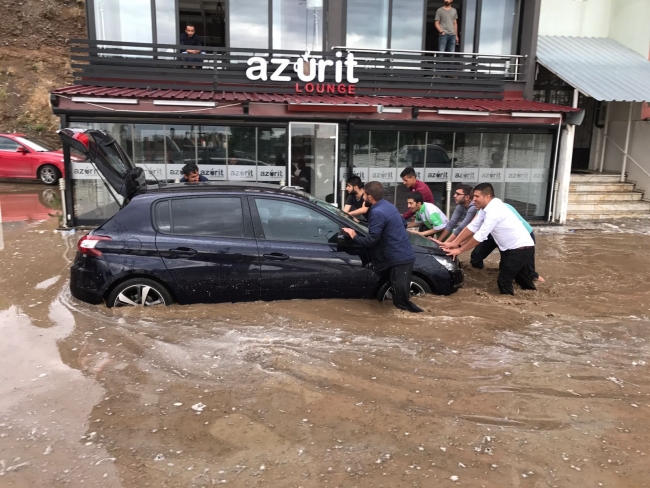 Bu bölgede böyle bir sağanak görülmemişti