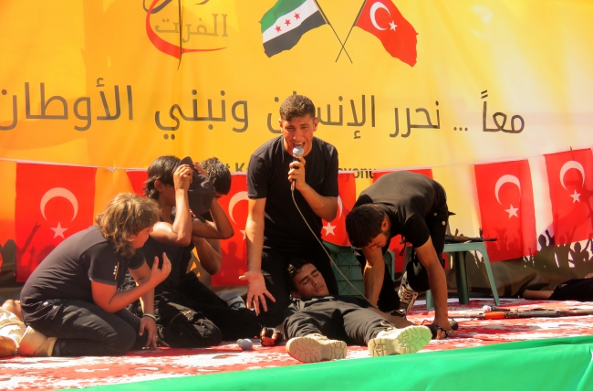 Fırat Kalkanı Harekatı'nın 1'inci yılı Cerablus'ta kutlandı