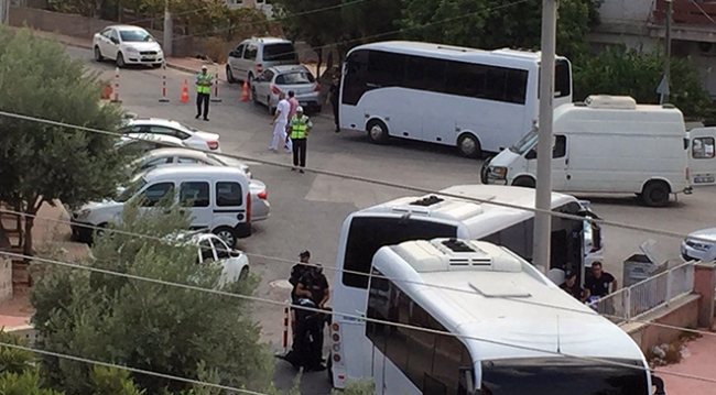 Polis merkezine saldırı hazırlığındaki canlı bomba vuruldu