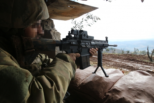 Zeytin Dalı Harekatı'nda etkisiz hale getirilen terörist sayısı 970'e yükseldi