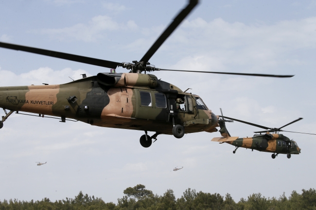 Efes 2018 tatbikatında milli silahlardan gövde gösterisi