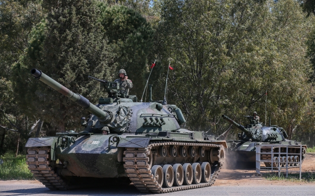 Efes 2018 tatbikatında milli silahlardan gövde gösterisi