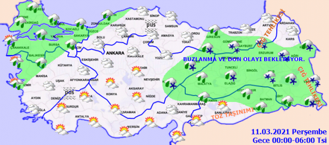 8 ilde yağış bekleniyor