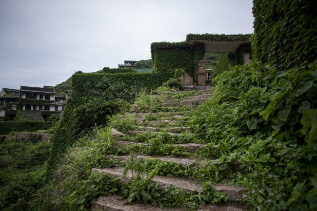 Doğanın hakimiyet kurduğu köy