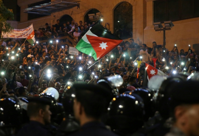 Ürdün'de protestolar 7 gündür devam ediyor