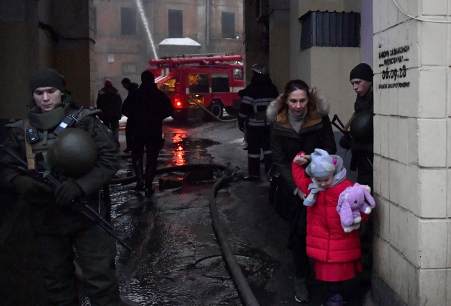 Ukrayna'da otel yangınında 9 kişi yaşamını yitirdi