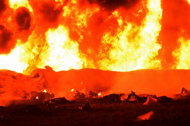 Meksika'da bir petrol boru hattında patlama: 66 ölü