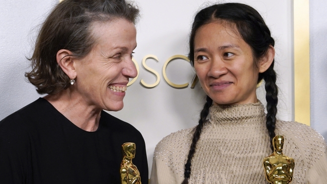 Fotoğraf: AFP/Frances Mcdormand- Chloe Zhao