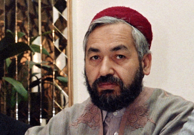 Tunus Meclis Başkanlığına seçilen Raşid el-Gannuşi. 1991. Fotoğraf: AFP