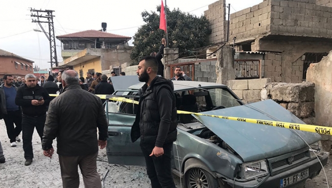 Reyhanlı'ya bir havan topu mermisi daha düştü