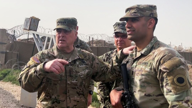 ABD Genelkurmay Başkanı Orgeneral Mark Milley, Suriye'deki terör bölgesini ziyaret etmişti.