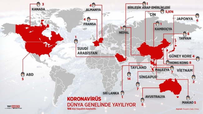 Dışişleri: Çin'deki Türk vatandaşlarının tahliyesi için çalışma başlatıldı