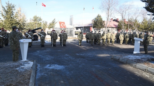 Kış-2021 Tatbikatı'nın ardından Azerbaycan askerleri uğurlandı