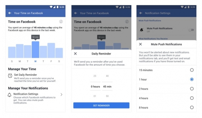 Facebook ve Instagram’da geçirilen zamanı öğrenmek artık mümkün