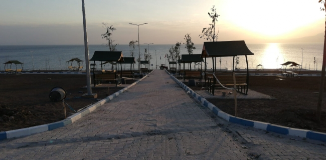 Van Gölü Mollakasım Halk Plajı'na Mavi Bayrak ödülü