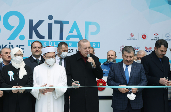 39. Kitap ve Kültür Fuarı açıldı