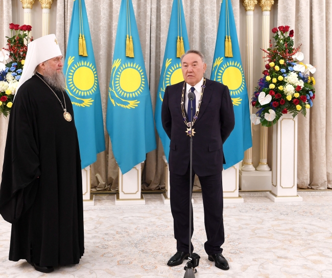 Fotoğraf:Kazakistan Kurucu Cumhurbaşkanlığı resmî sitesi