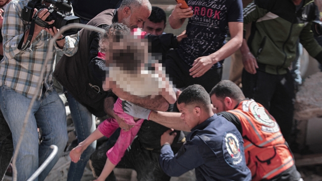 Gazze'de 59 çocuk hayatını kaybetti