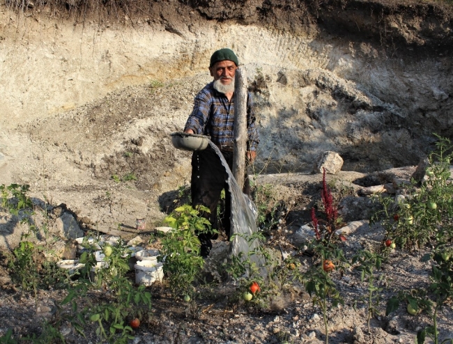 Ormandaki kulübesinde 30 yıldır tek başına yaşıyor
