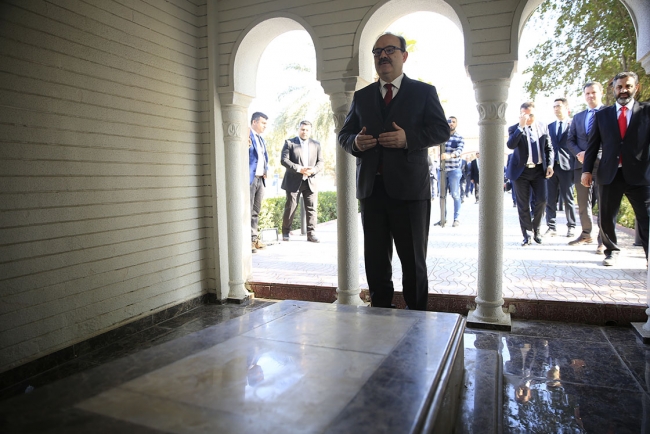 TİKA'nın Irak'ta yenilediği Türk Şehitliği açıldı