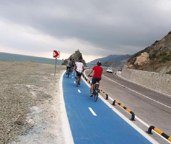 Türkiye'nin en uzun ve en zevkli bisiklet parkuru