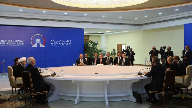 Türkiye-Rusya-İran Üçlü Zirvesi yapıldı