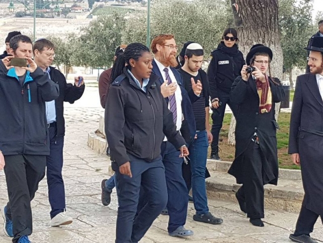 İsrailli aşırı sağcı milletvekilinden Mescid-i Aksa'ya baskın