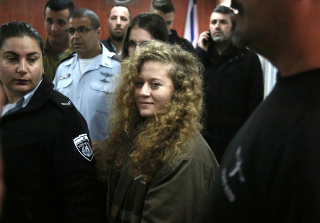 Filistinli cesur kız Temimi özgürlüğü için gün sayıyor