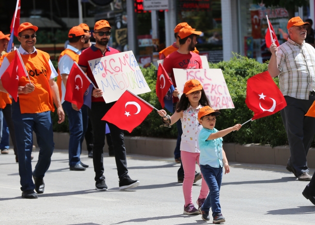 1 Mayıs yurt genelinde coşkuyla kutlandı
