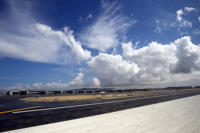 İstanbul Yeni Havalimanı havadan görüntülendi