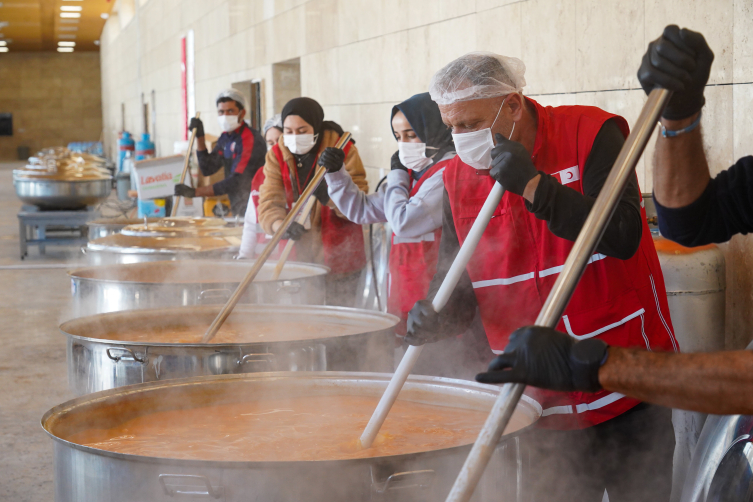 Kızılay'dan Ramazan ayında milyonlarca ihtiyaç sahibine destek