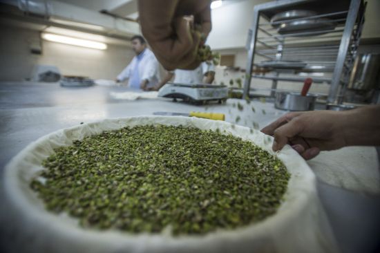 Baklavacıların yoğun bayram mesaisi