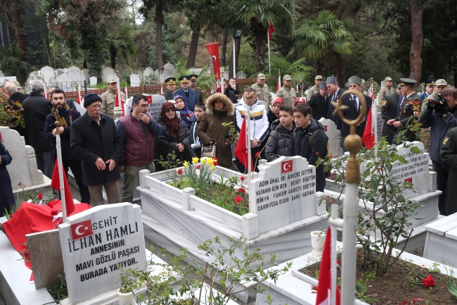 Çanakkale Zaferi'nin yıl dönümünde şehitler unutulmadı